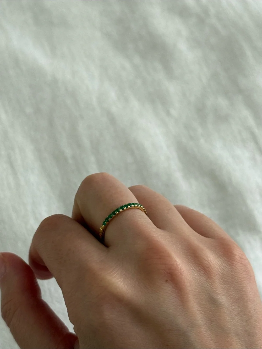 David Yurman Cable Collectibles stack ring 7
